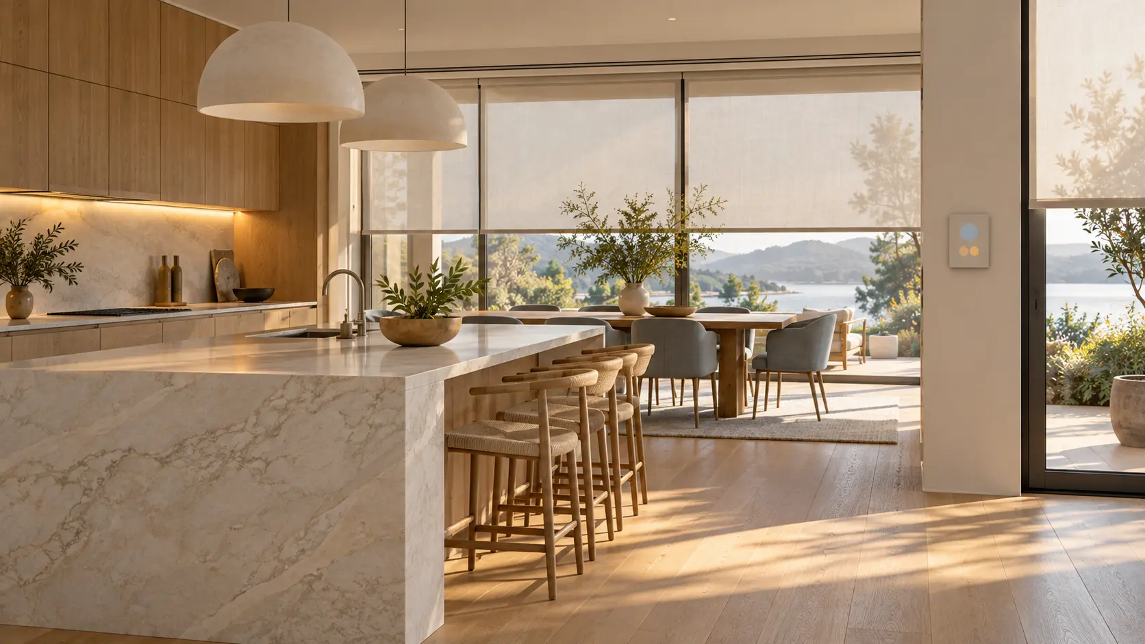 Contemporary interior illustrating multi-unit living concepts