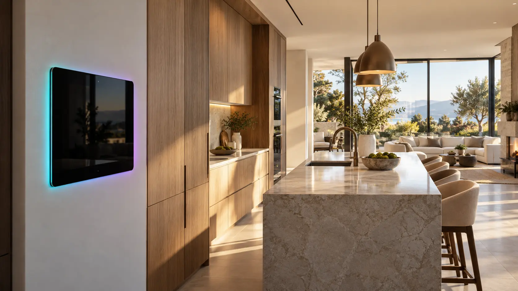 SIA room tablet concept representing hospitality use cases